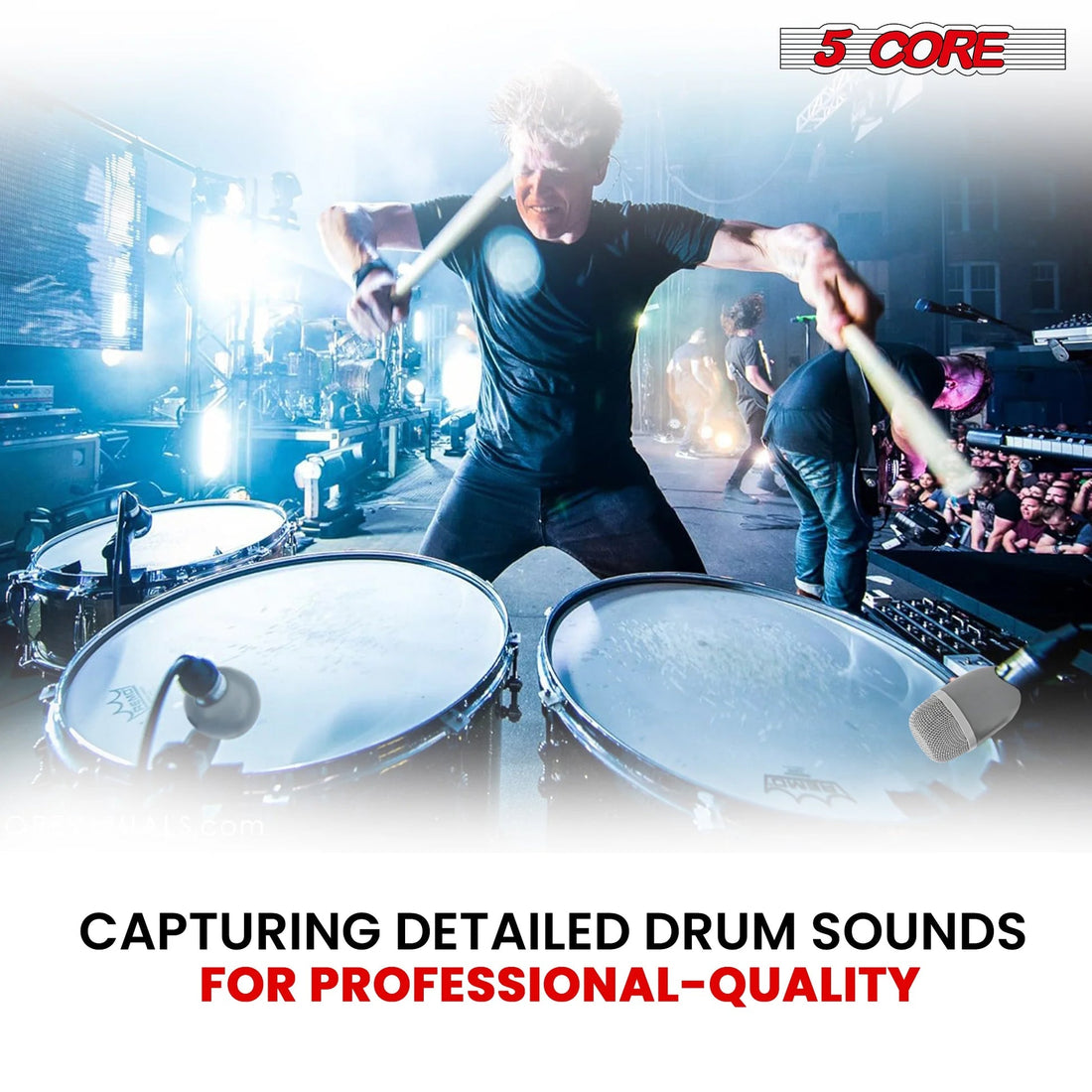 🎧 Revolutionizing Drum Sound: Introducing the High-Performance Tom & Snare Drum Microphone 🥁