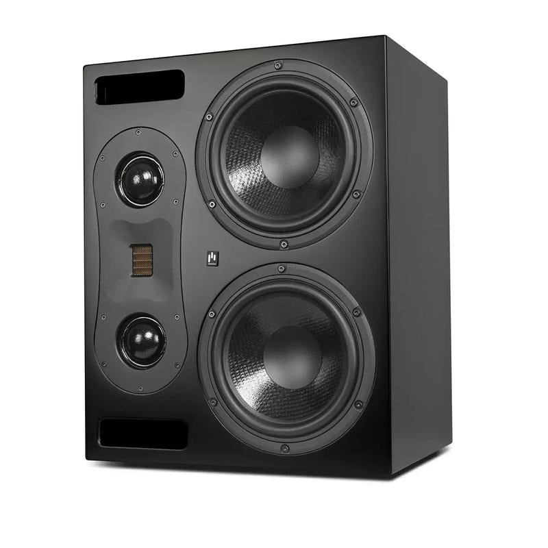 Aperion Audio Theatrus T80 3-Way Dual 8" Cinema/Studio AMT Ribbon Tweeter Monitor Speaker for Custom Installation